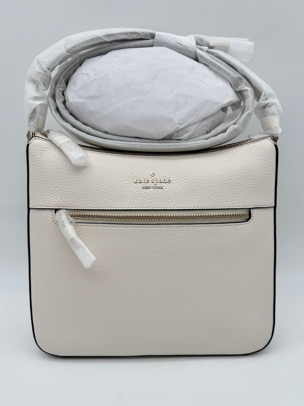 Kate Spade Lena Colorblock Large Swingpack Crossbody Light Sand